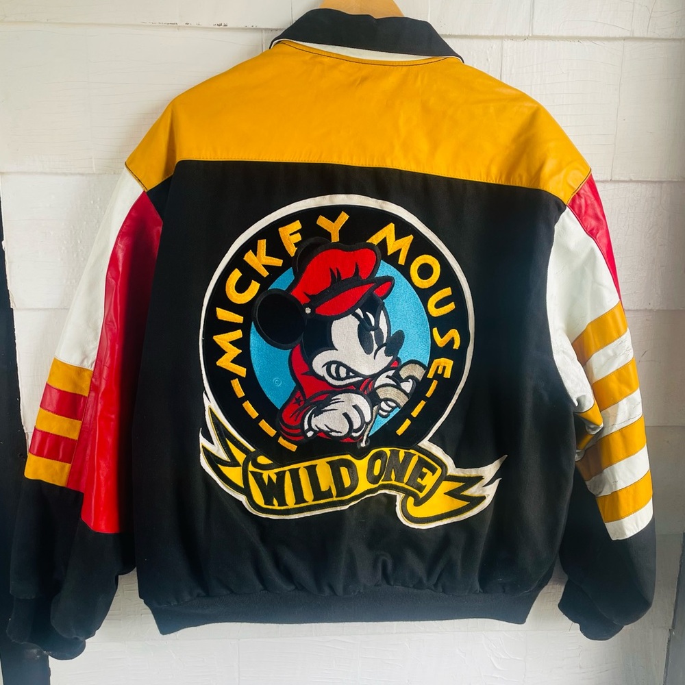 Jeff Hamilton Vintage Mickey Mouse Wild One Jacket